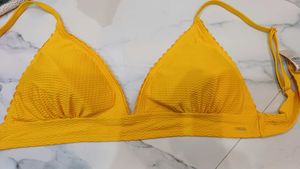 Yellow Textured Bralette