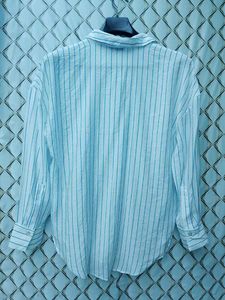 New With Tag Korean Striped Oversized Shirt