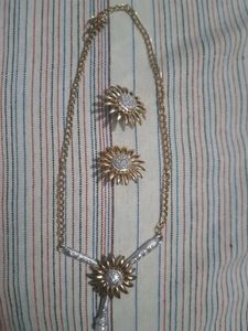 Premium Quality Necklace And Earrings