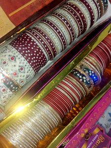 Bridal Jewellery bangels chura Choodiya Chudiya
