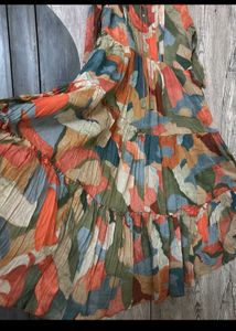 Boho Print Maxi Dress