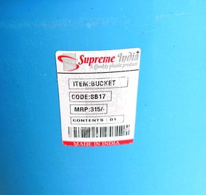 Blue  Bucket