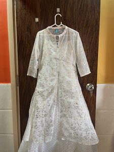 34 Bust Janasya Kurta Jacket Set For Women