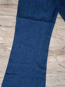 Wide Leg Denim Pants