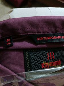 A Brand New  Dark Maroon Raymond&#39;s Formal Shirt