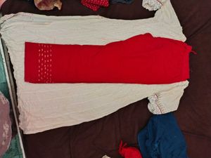Embroidered Kurta Pant With Dupatta