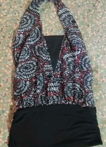 Halter Neck Back Style Top For Women..