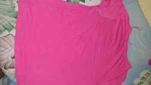 Baggy Pink T Shirt