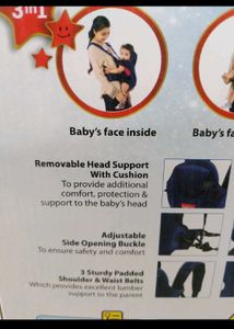 Luv Lap Galaxy Baby Carrier Padded Head Support