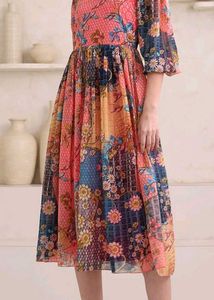 Floral Print Midi Dress