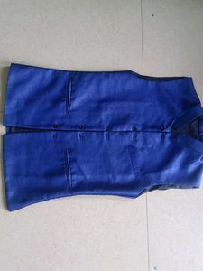 Elegant Blue Waistcoat