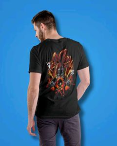 Black Dragon Ball Z Print T-Shirt