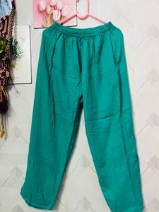 Green Pure Cotton Co_ord Set