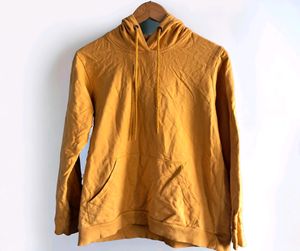 Bewakoof Yellow Hoodies For Women