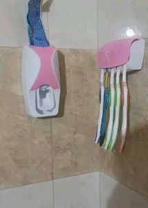 Toothbrush Holder & Dispenser