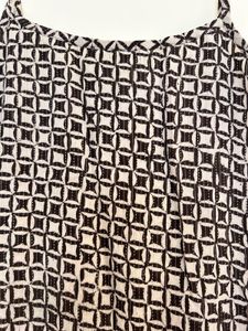 Patterned Sleeveless Slip Kurta