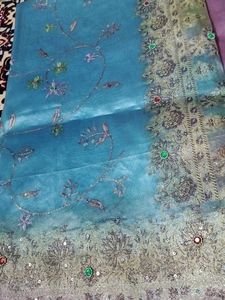 ORGANZA SAREE