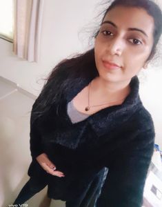 Fluffy Black Coat
