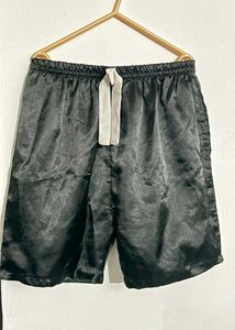 Comfortable Black Drawstring Shorts