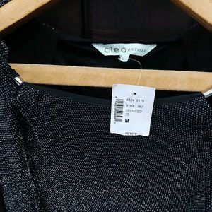Sparkly Black Top