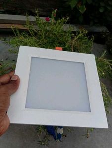 2pcs_18w Square LED Panel Lights_Refurbished🔧💡