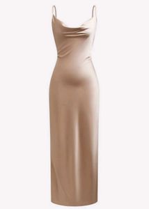 Urbanic Satin Bodycon Dress