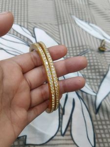 4 Design Bangles And 3 Ring 1 Pendil