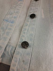 Distressed Denim Vest