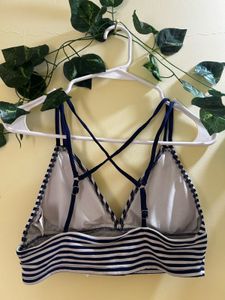 Striped Bralette Top
