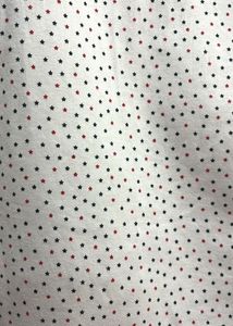 White Polka Dot Button-Down Shirt