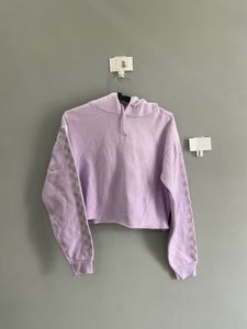 Lilac Crop Hoodie