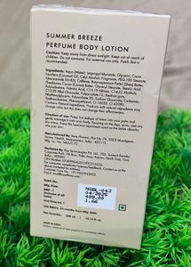 M Caffeine SUMMER BREEZE PERFUME BODY LOTION