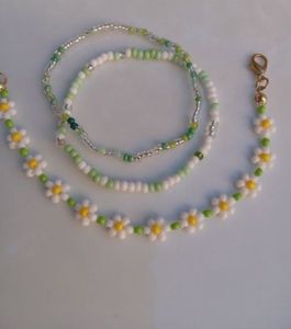 Daisy Pearl Necklace Set