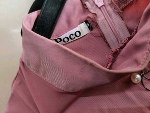 Pink Floral Sleeve Blouse