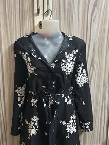 Floral print dress
