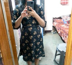 Black Flared Dress