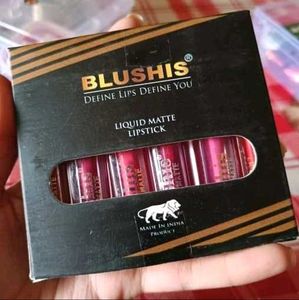 Waterproof Liquid Matte Mini Lipstick Pack Of 8
