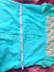 Cyan Women Gown