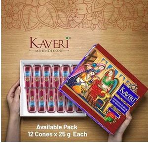 Kaveri Mehendi Cones for Rich, Vibrant Color