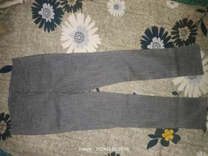 Light Grey Once Used Stitched Pand