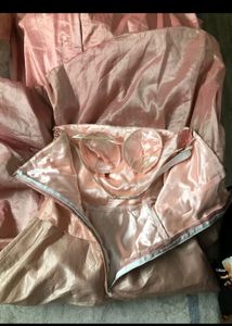 Pink Taffeta Ball Gown