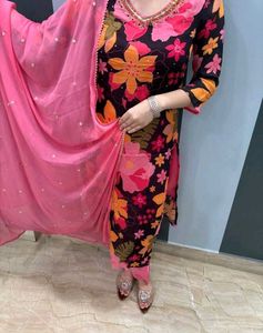 Pure chinnon suit Set