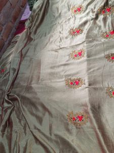 Elegant Embroidered Sari