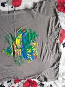 Fun Peach Graphic Tee