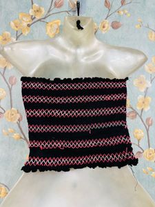 Ruched Tube Top