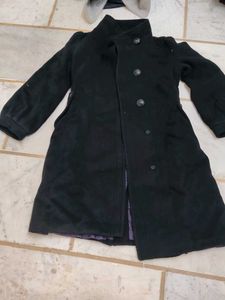 Elegant Black Trench Coat