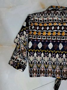 Multicolor CROP shirt