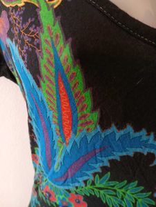 Desigual Black Floral Dress