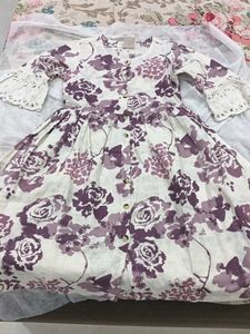 Beautiful Floral Print Frock