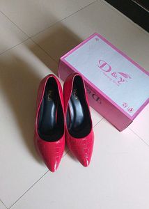 Red Pencil Heels